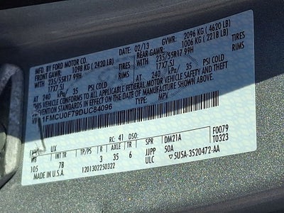 2013 Ford Escape S