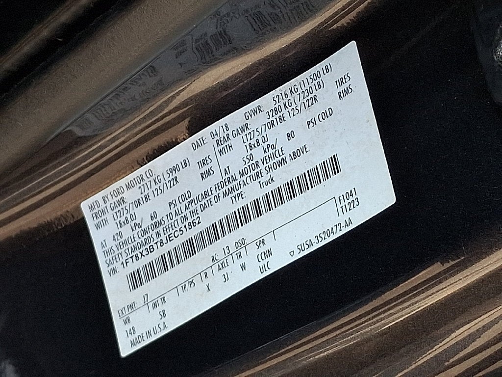 2018 Ford F-350SD Lariat