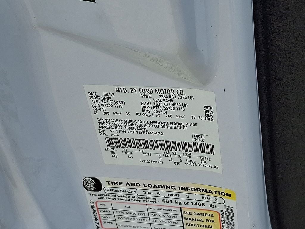 2013 Ford F-150 XLT