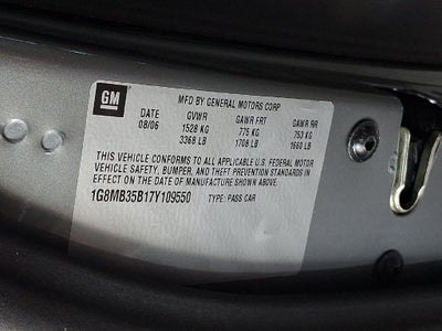 2007 Saturn Sky Base