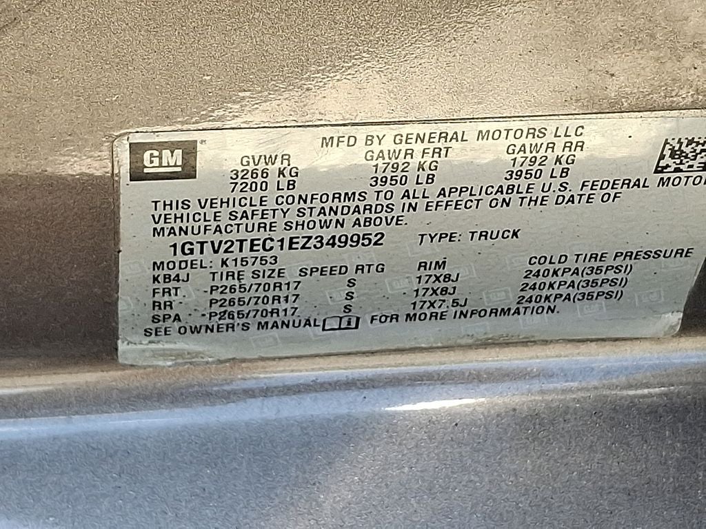2014 GMC Sierra 1500 Base