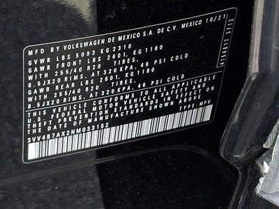 2022 Volkswagen Tiguan 2.0T SEL R-Line