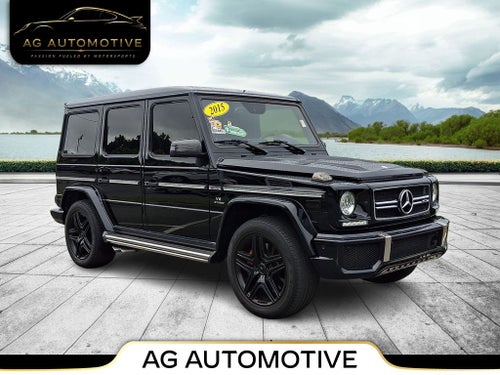 2015 Mercedes-Benz G-Class G 63 AMG® 4MATIC®