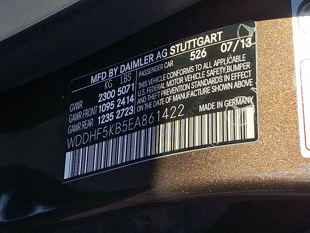 2014 Mercedes-Benz E-Class E 350 Base