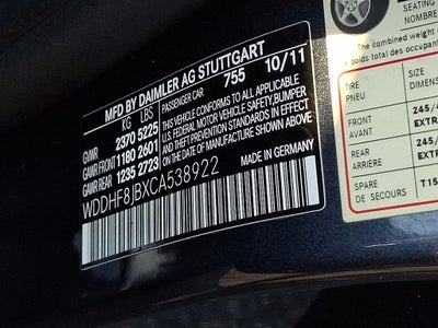 2012 Mercedes-Benz E-Class E 350 4MATIC®