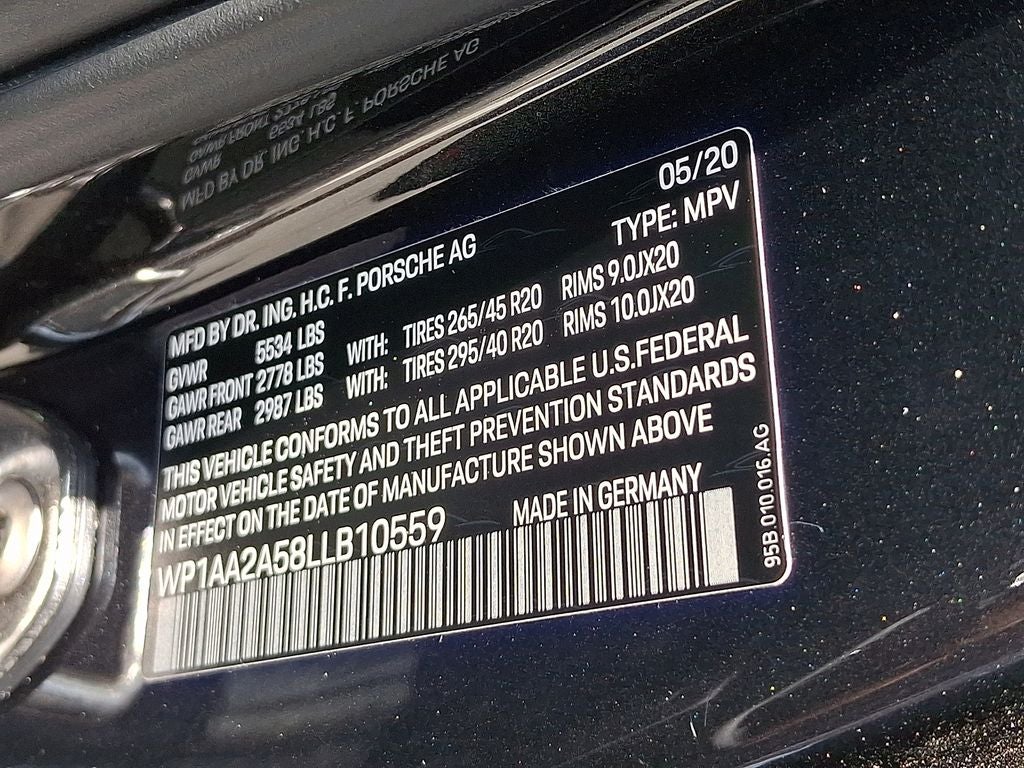 2020 Porsche Macan Base