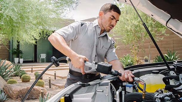 Automotive oil changes and preventative maintenance